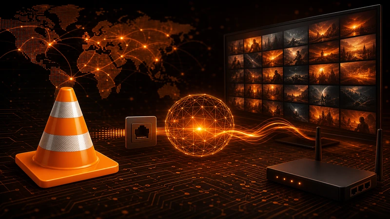 VLC Network Stream IPTV öffnen